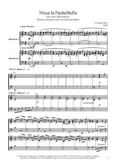 Nissa la Pachelbella von Vivienne Olive 