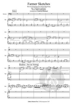 Farmer Sketches von Robert Schumann 