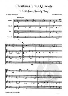 Christmas Quartets von Barrie Carson-Turner 