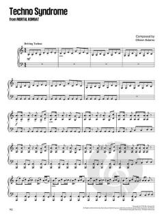 Popular Video Game Themes for Piano Solo 