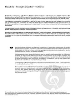 Black Gold von Thierry Deleruyelle 