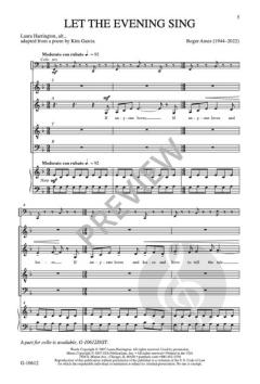Let the Evening Sing von Roger Ames 