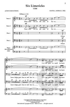 6 Limericks von David A. Gerig 