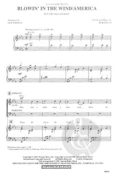 Blowin' In The Wind / America von Bob Dylan 