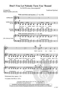 Don't You Let Nobody Turn You 'round 