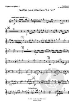 Fanfare pour précédere "La Peri" von Paul Dukas 