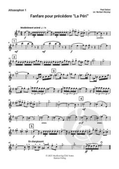 Fanfare pour précédere "La Peri" von Paul Dukas 