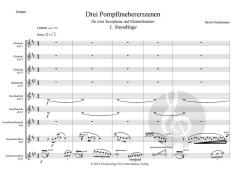 3 Pompfünebererszenen von Jakob Gruchmann 