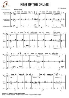 King of the Drums von M.J. Beurskens 