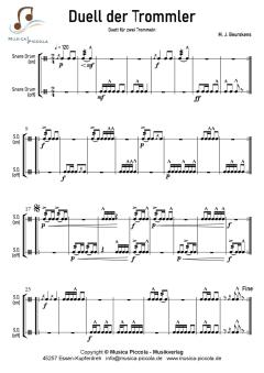 Duell der Trommler von M.J. Beurskens 