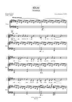 Rīgai von Arturs Maskats 