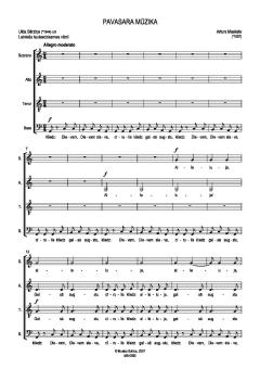 Pavasara mūzika von Arturs Maskats 