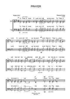 Prayer, Psalm XXV von Rihards Dubra 