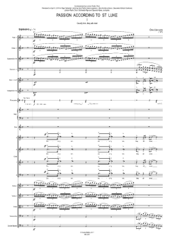 Passion according to St Luke von Ēriks Ešenvalds 