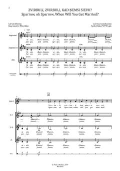 Zvirbuli, zvirbuli, kad ņemsi sievu? von Andris Sējāns 