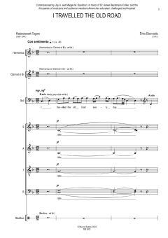 I Travelled the Old Road von Ēriks Ešenvalds 