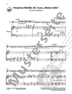 Perpetuo Mobile Nr. 6 aus "Kleine Suite" von Carl Bohm 