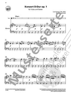 Konzert D-Dur op. 1  von Carl Stamitz 