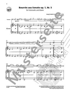 Bourrée aus Sonate op. 1 Nr. 5  von Georg Friedrich Händel 