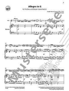 Allegro in G  von Joseph-Hector Fiocco 