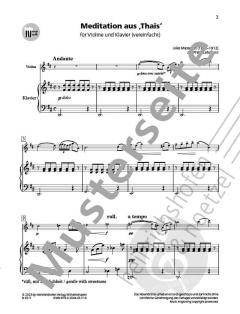 Meditation aus "Thais" von Jules Massenet 
