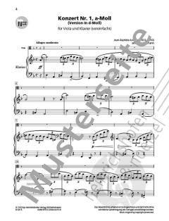 Konzert Nr. 1 a-Moll von Jean-Baptiste Accolay 