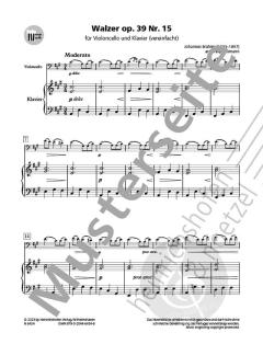 Walzer op. 39 Nr. 15  von Johannes Brahms 