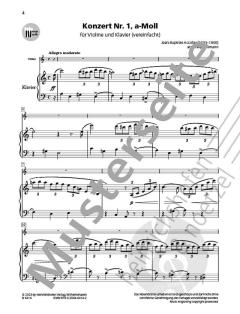 Konzert a-Moll Nr. 1  von Jean-Baptiste Accolay 