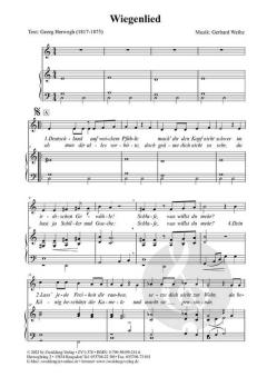 Wiegenlied von Gerhard Weihe 