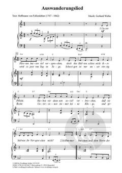 Auswanderungslied von Gerhard Weihe 