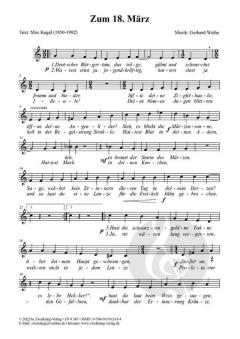 Zum 18. März von Gerhard Weihe 