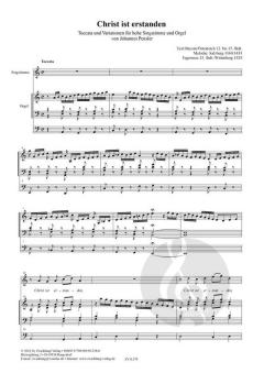 Christ ist erstanden von Johannes Pensler 