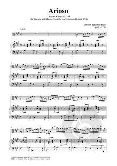 Arioso von Johann Sebastian Bach 