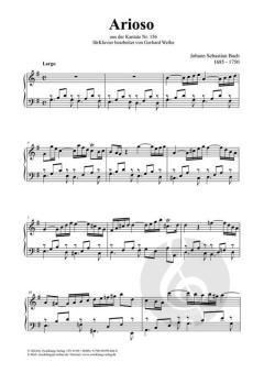 Arioso von Johann Sebastian Bach 