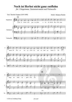 Noch ist Herbst nicht ganz entfloh'n von Johannes Pensler 