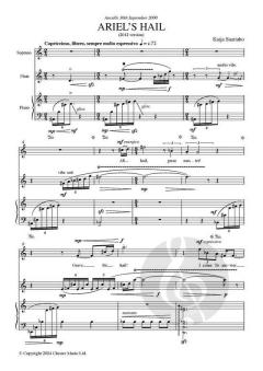 Ariel's Hail von Kaija Saariaho 