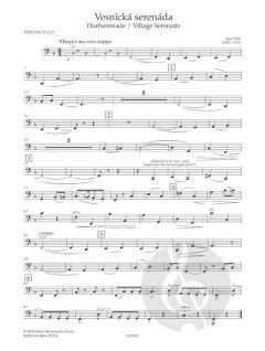 Dorfserenade für zwei Klarinetten und Streichinstrumente von Josef Suk 