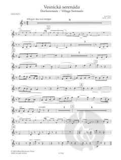 Dorfserenade für zwei Klarinetten und Streichinstrumente von Josef Suk 