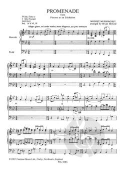 Promenade from 'Pictures At an Exhibition' von Modest Mussorgski 