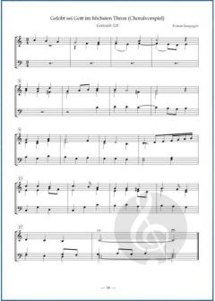 30 stilgerechte Choralbearbeitungen zum neuen Gotteslob 1 von Roman Jungegger 