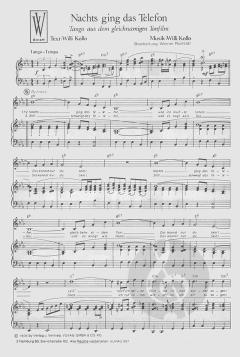 Nachts ging das Telefon von Willi Kollo 