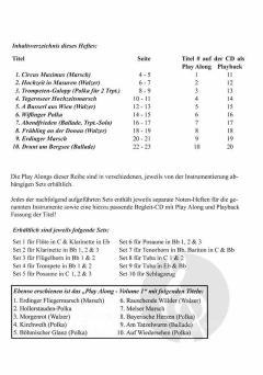 Play Along mit Blasmusik Vol. 2 Set 10 von Original Hofbräuhaus-Festkapelle 