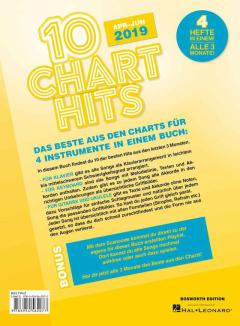10 Charthits - April bis Juni 2019 