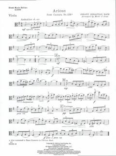 Arioso von Johann Sebastian Bach 