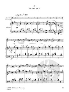 3 Stücke im romantischen Stil von Theodor Findeisen 