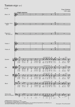 Tantum ergo in C-Dur D739 von Franz Schubert 