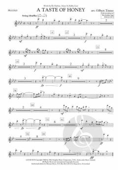A Taste of Honey von Bobby Scott 