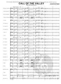 Call of the Valley (Fanfarenorchester) von Jacob de Haan 