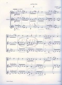 3 Trios For 3 Violins von Lajos Papp 