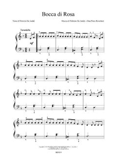 Primi Passi Sulla Tastiera Del Pianoforte: Fabrizio De Andre' von Franco Concina 